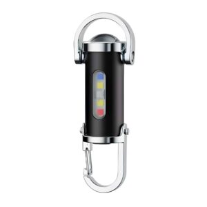 Mini Lampe Torche Porte-Clés Aluminium