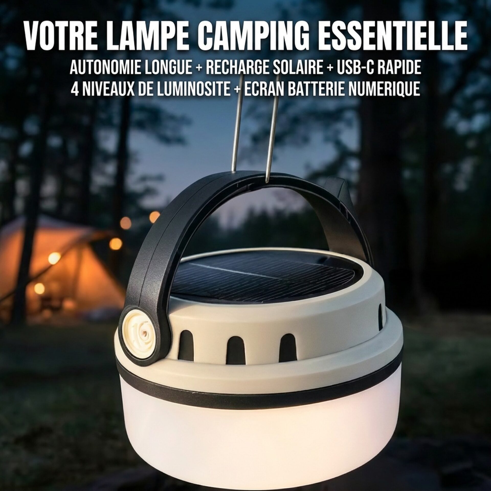 | Lampe de Poche Lanterne Portable de Camping – Image 4
