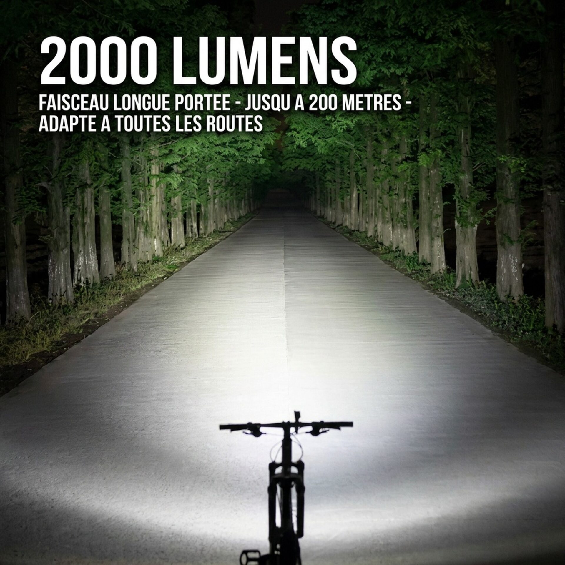 | Lampe de Poche Lampe de Vélo LED Intelligente – Image 2