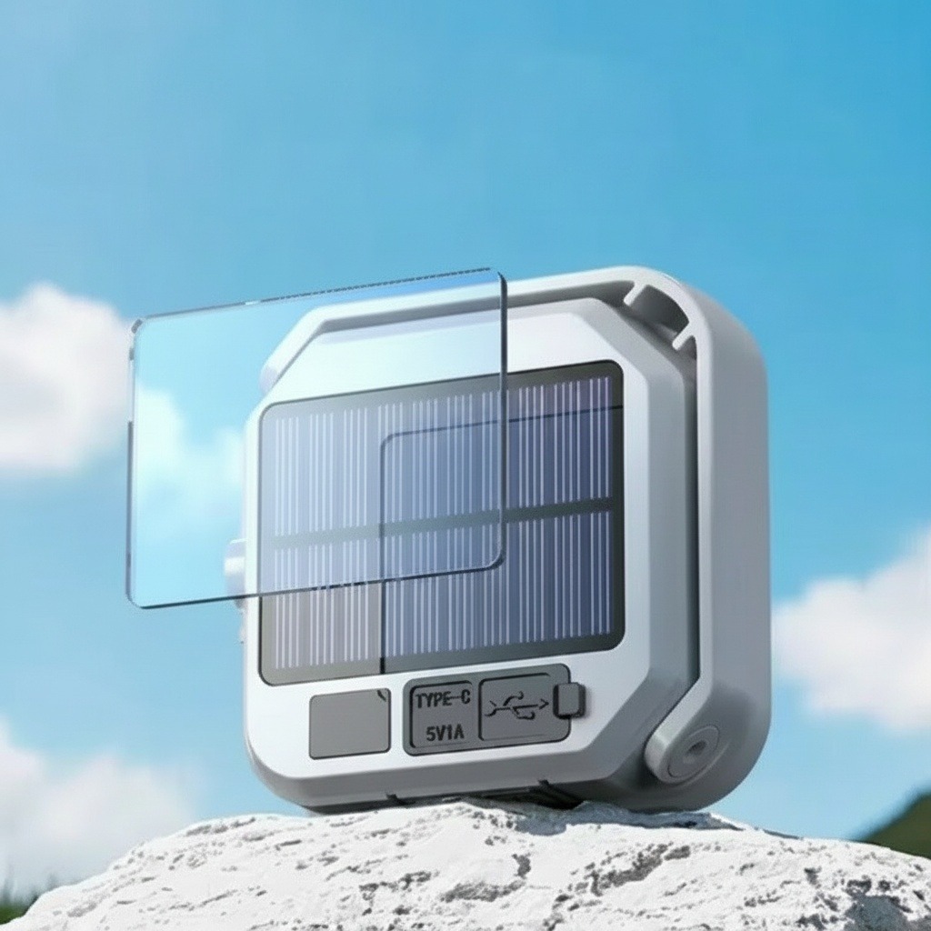| Lampe de Poche Lampe Camping Solaire Numérique – Image 3