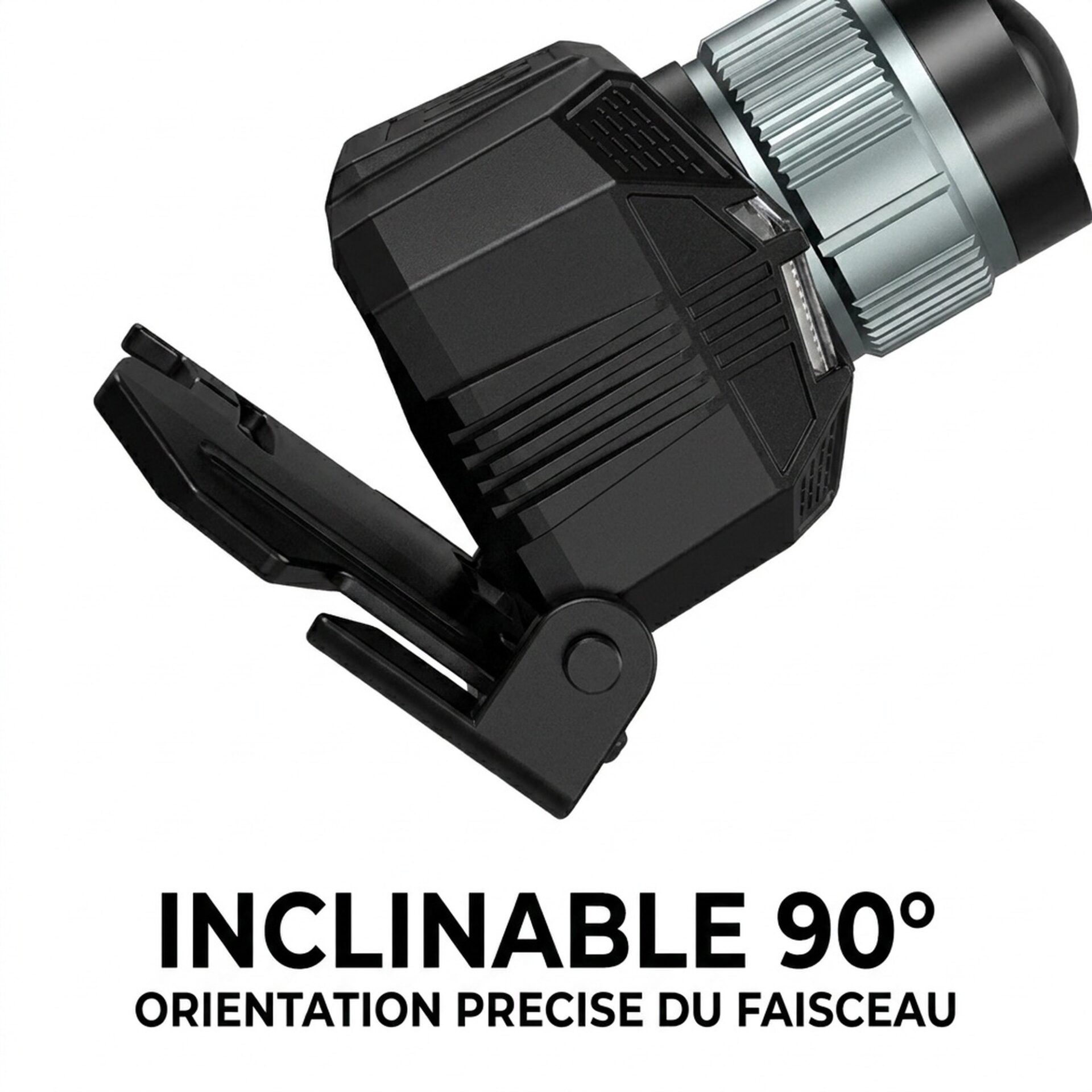 | Lampe de Poche Lampe Frontale Avec Lumière Rouge – Image 3
