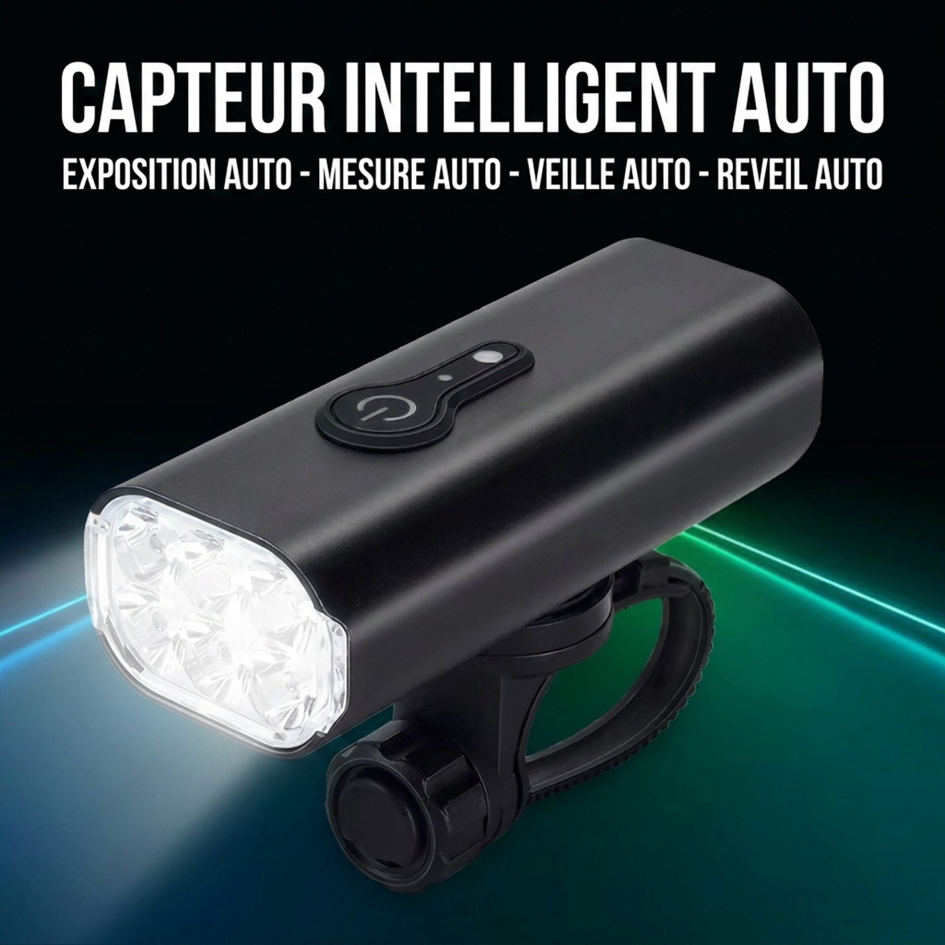 | Lampe de Poche Lampe de Vélo LED Intelligente – Image 3