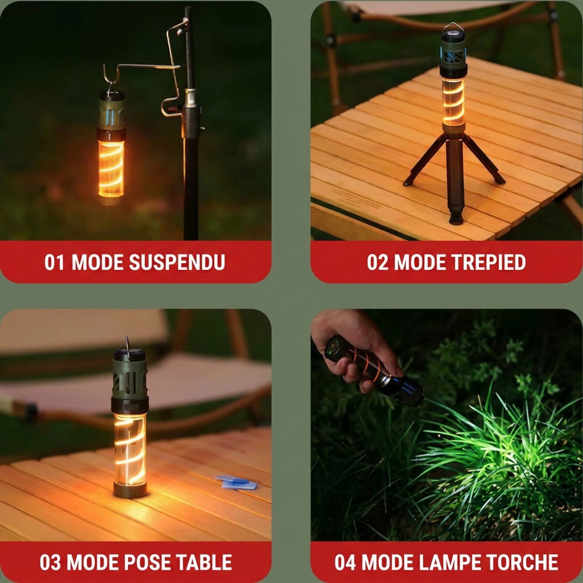 | Lampe de Poche Lampe de Camping Anti-Moustiques – Image 6