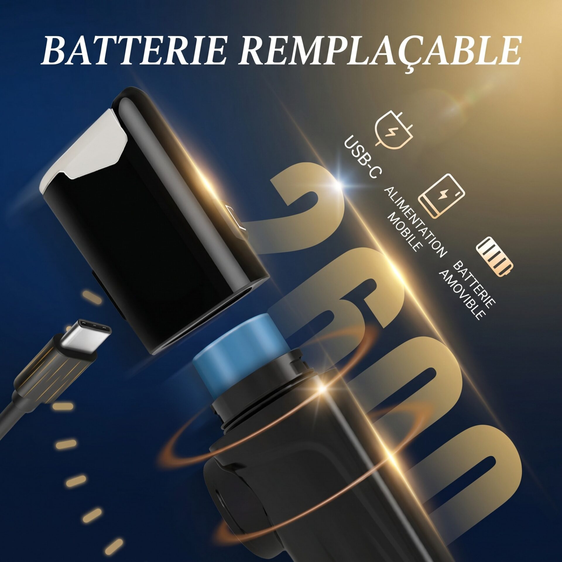 | Lampe de Poche Lampe de Vélo Intelligente – Image 5