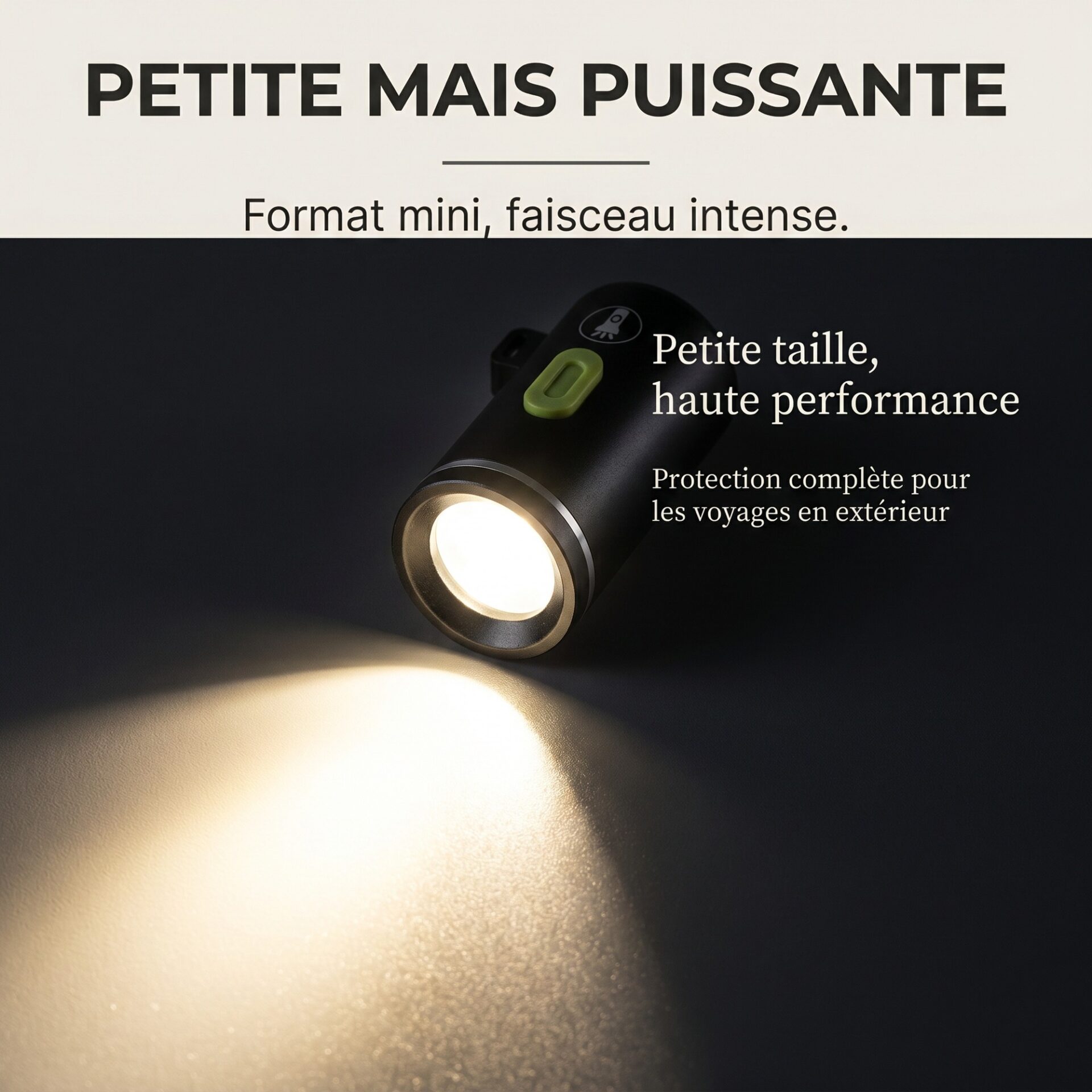 | Lampe de Poche Mini Lampe Torche USB-C – Image 4
