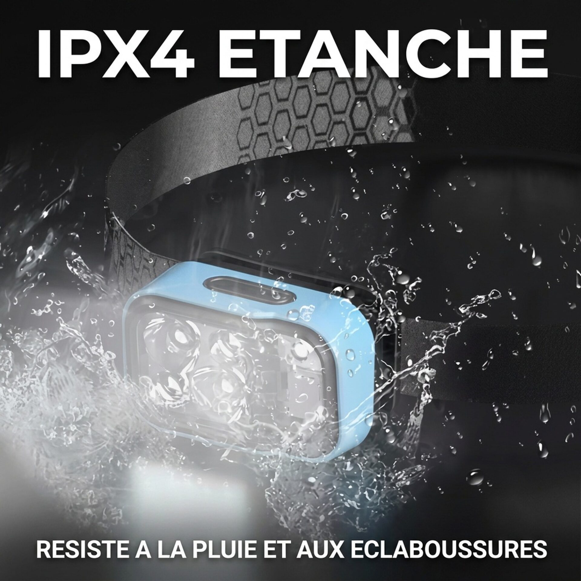 | Lampe de Poche Lampe Frontale Ultra Bright – Image 7