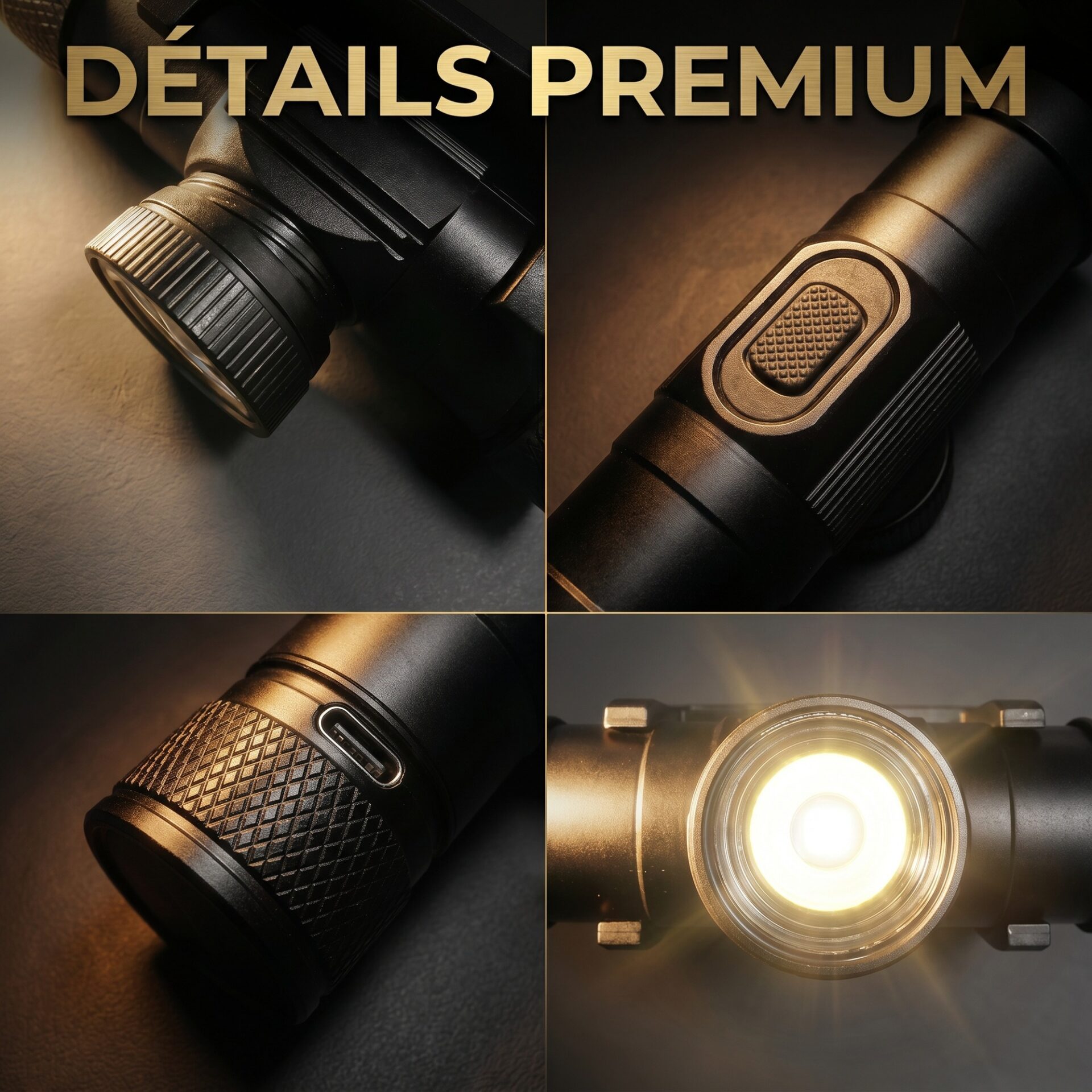| Lampe de Poche Lampe Frontale Mono LED – Image 2