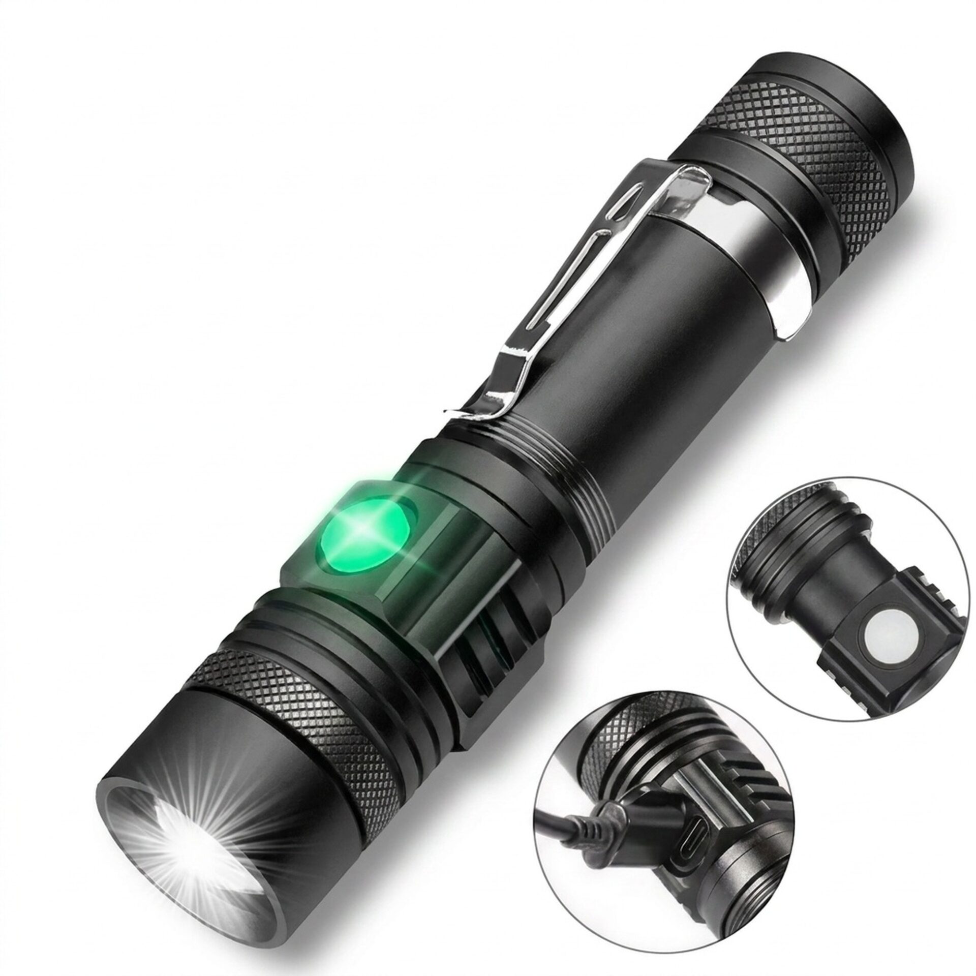 | Lampe de Poche Lampe de poche LED 800 Lumen – Image 2