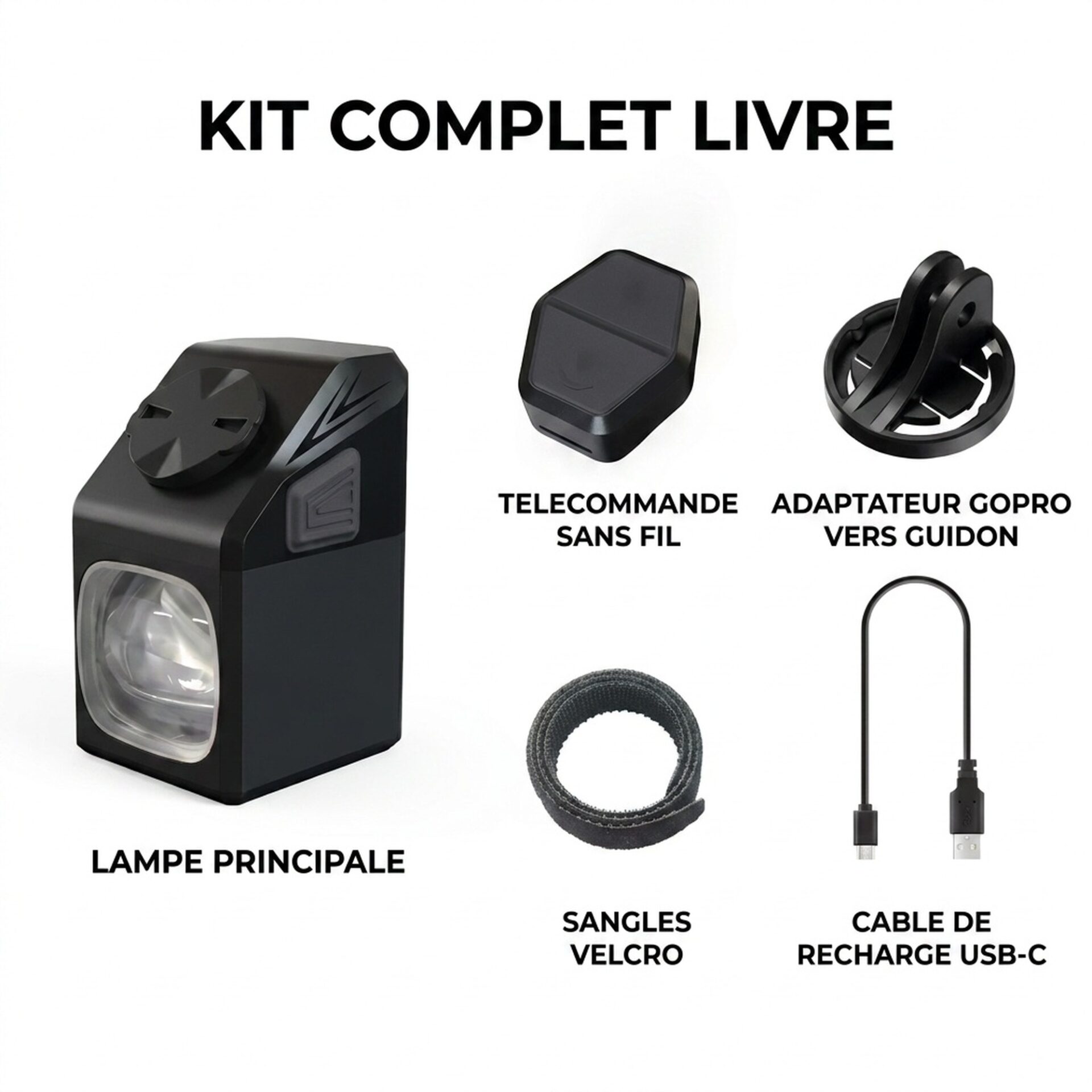 | Lampe de Poche Lampe de Vélo Pro 1000 Lumen – Image 3