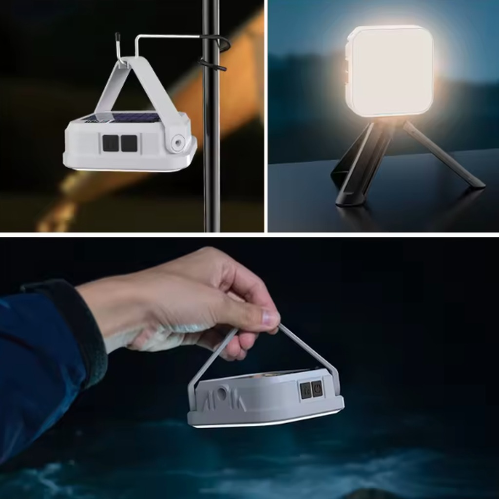 | Lampe de Poche Lampe Camping Solaire Numérique – Image 7
