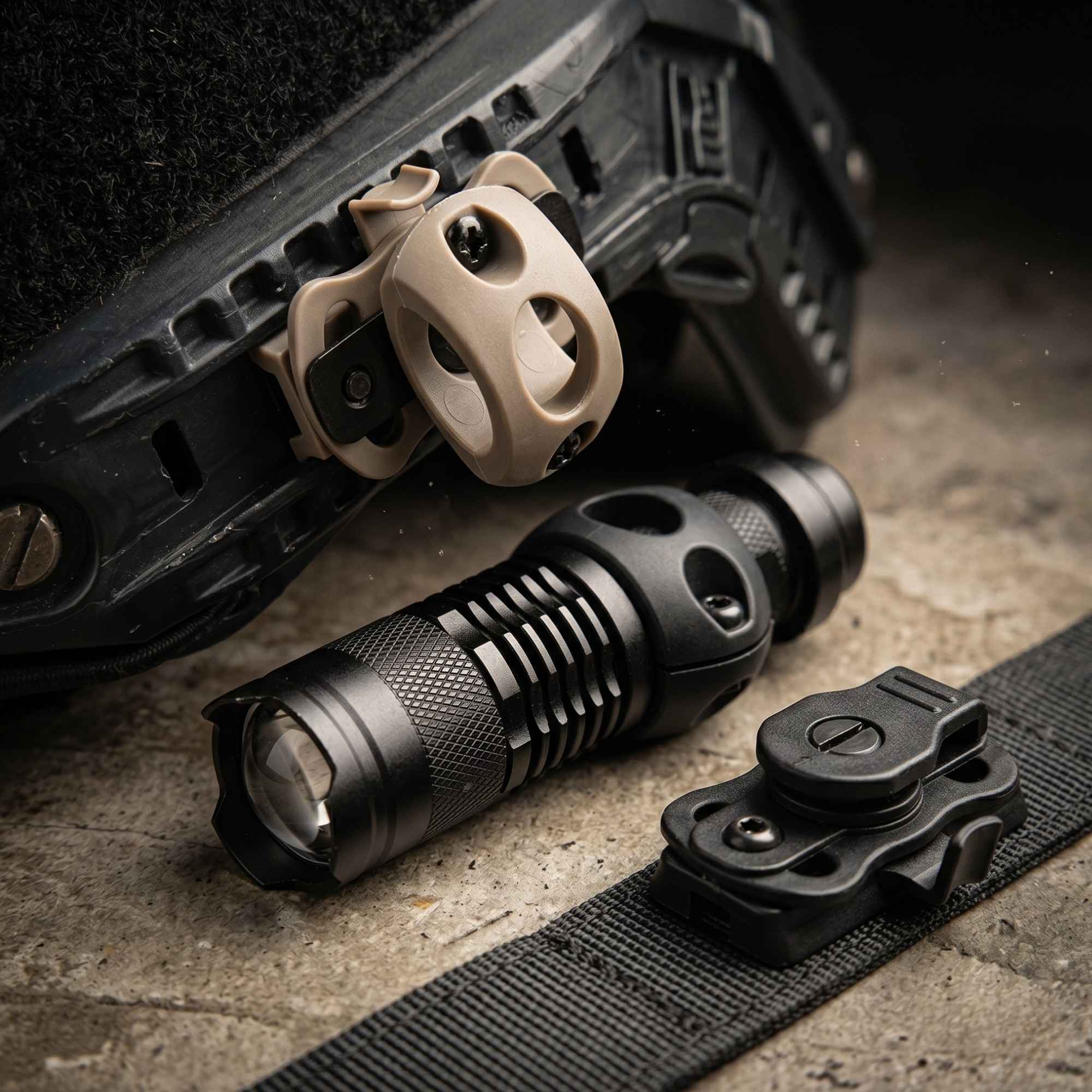 | Lampe de Poche Lampe Tactique Airsoft Suspendue – Image 4