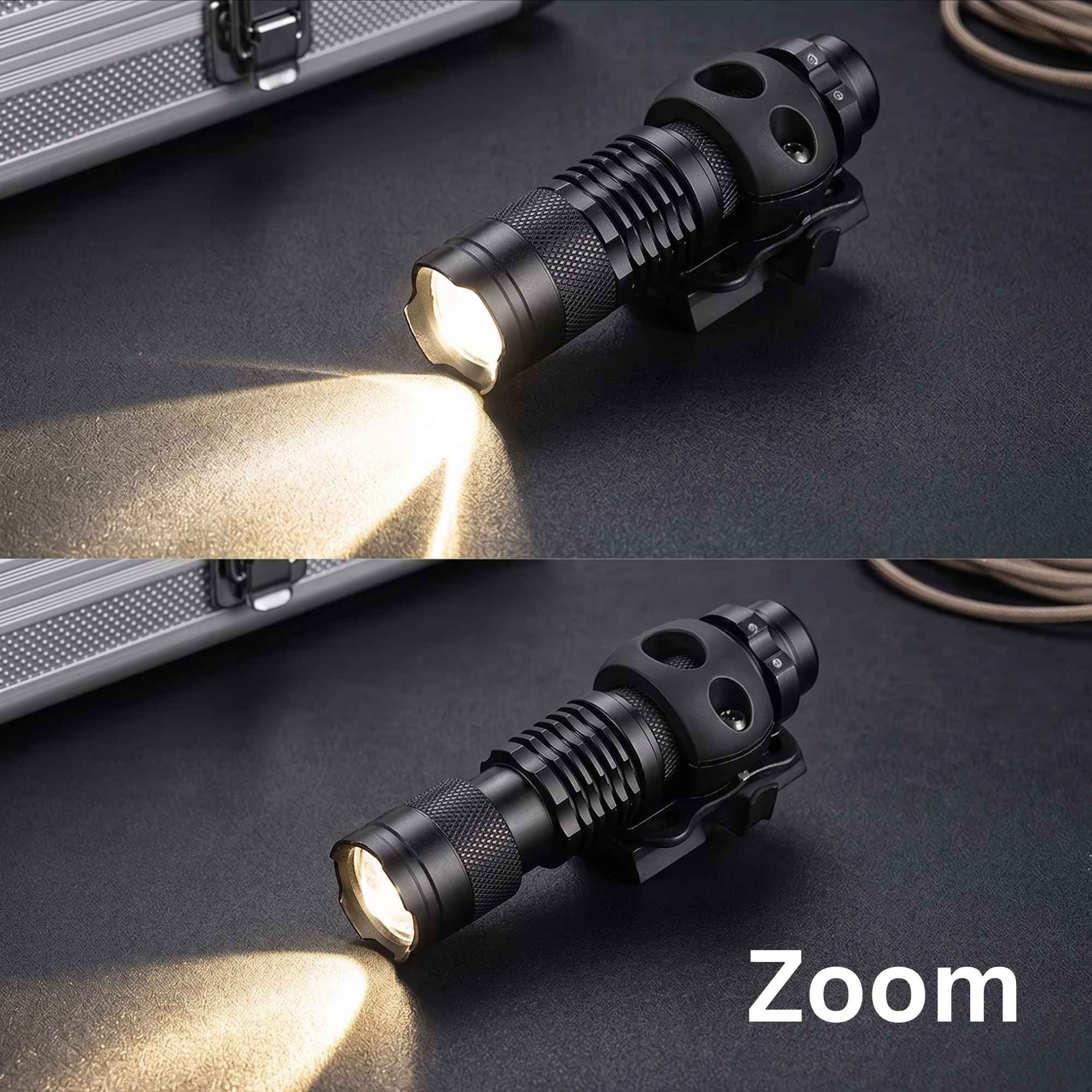 | Lampe de Poche Lampe Tactique Airsoft Suspendue – Image 7