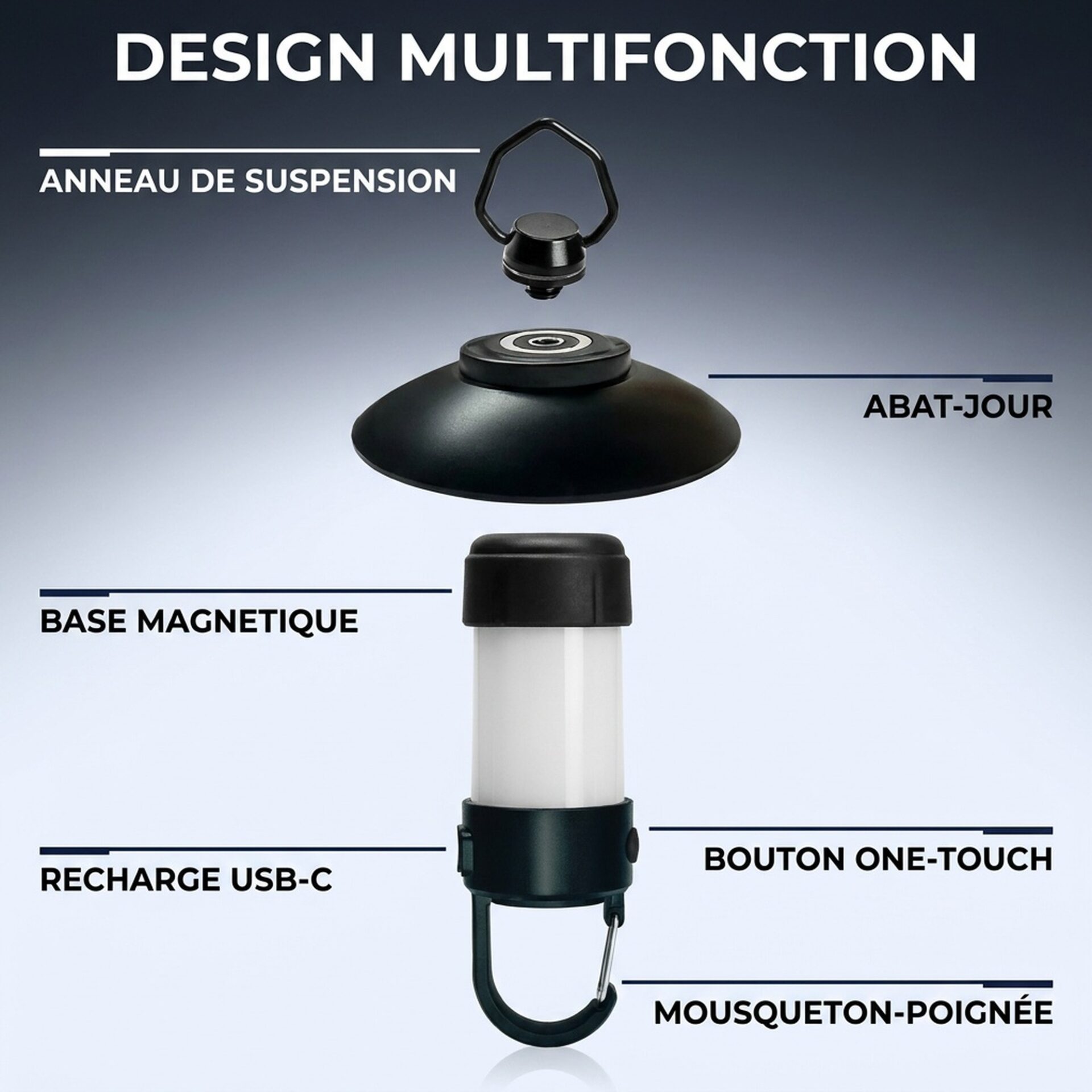 | Lampe de Poche Lampe de Camping ML4 – Image 6
