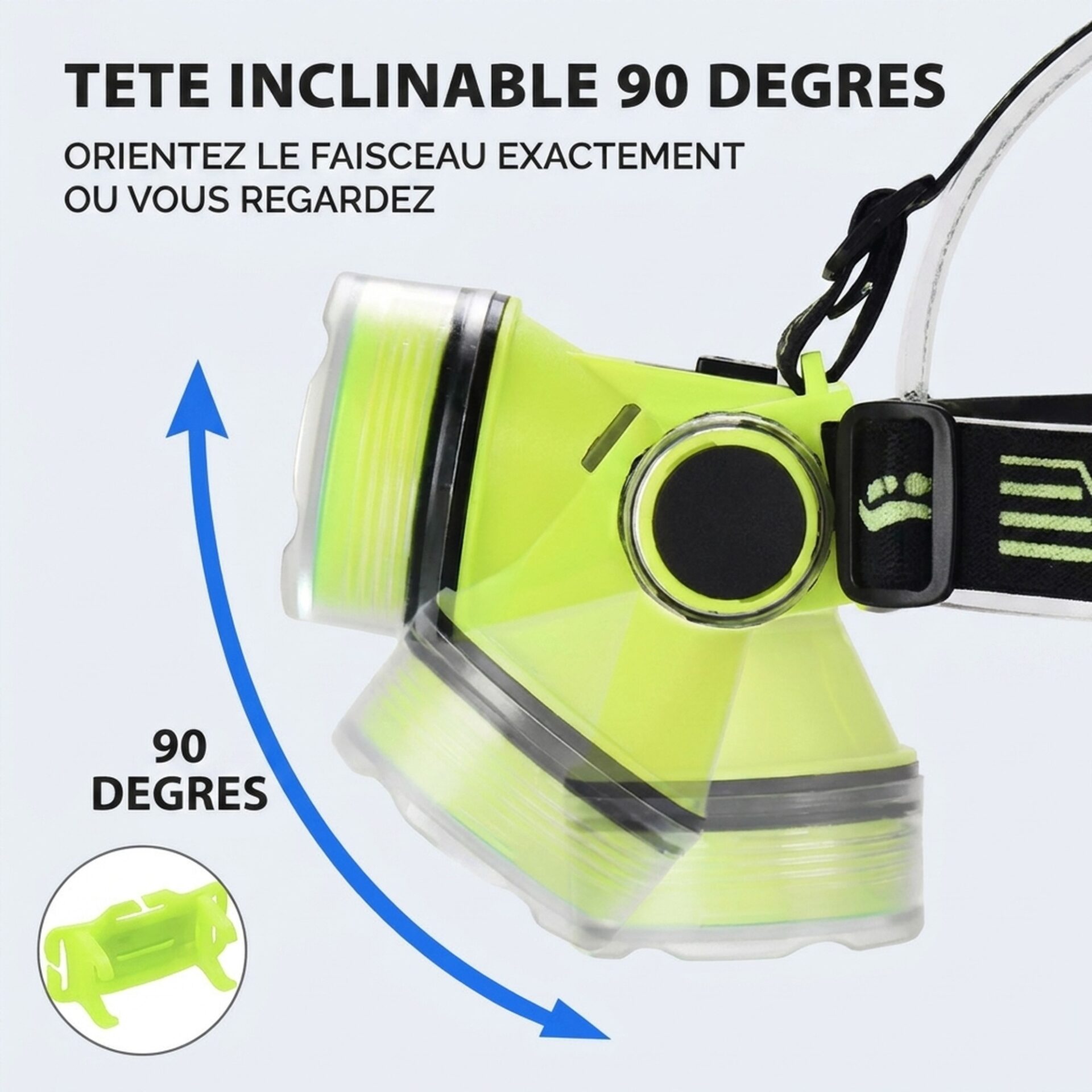 | Lampe de Poche Lampe Frontale de Plongée Sous Marine – Image 6