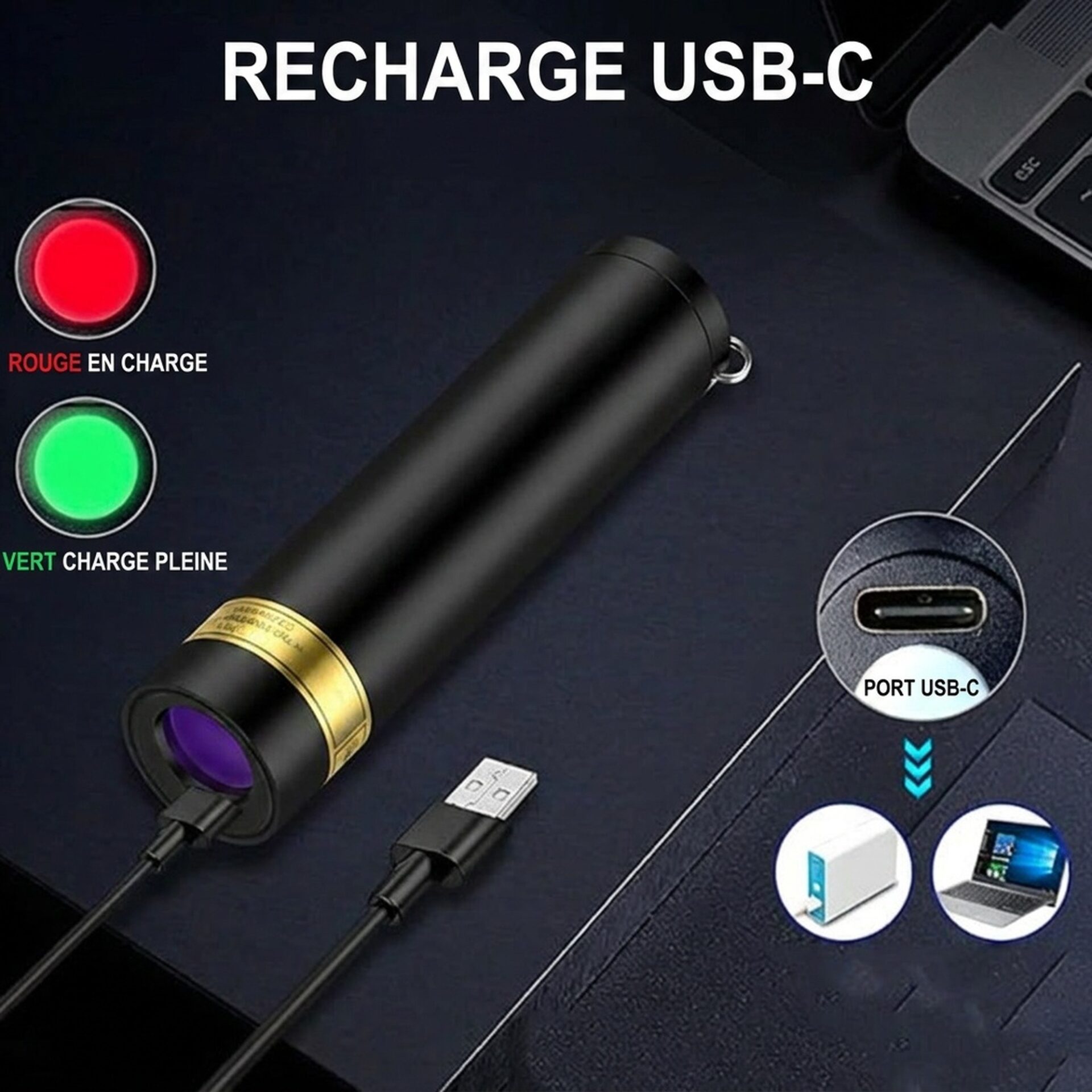| Lampe de Poche Lampe UV 365nm – Image 6