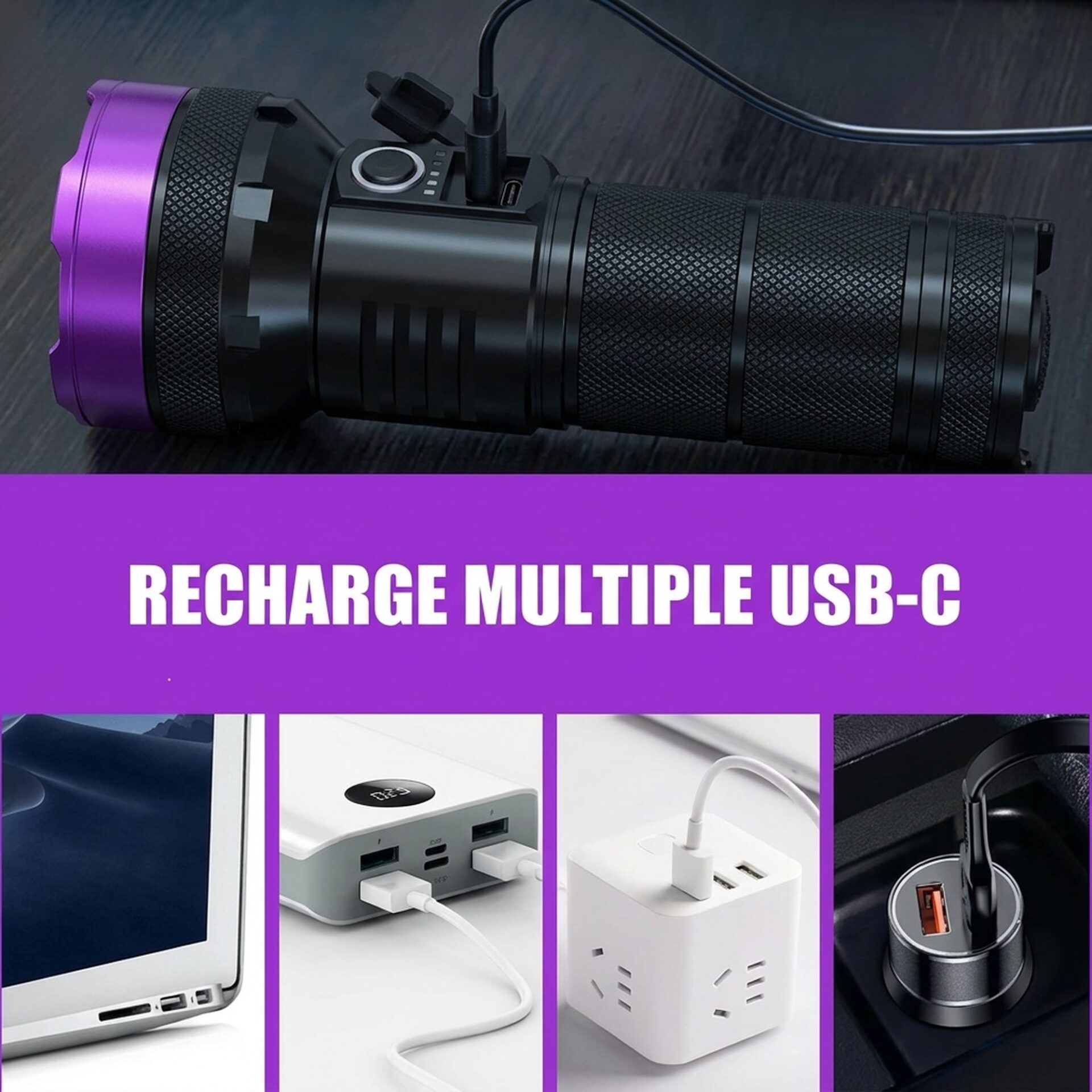 | Lampe de Poche Lampe de Poche UV 80W – Image 5