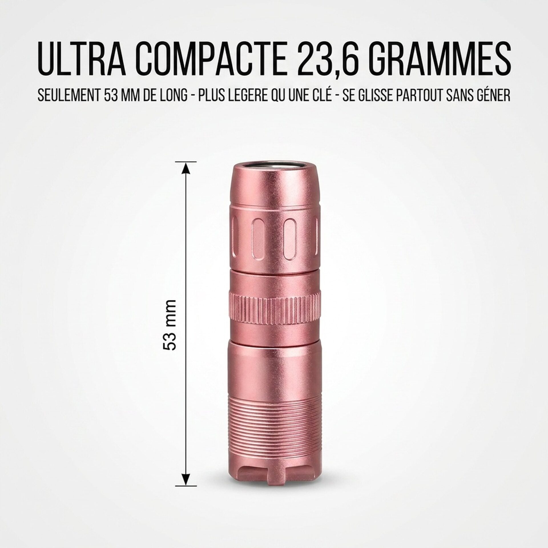 | Lampe de Poche Lampe Torche Porte Clés Premium – Image 4