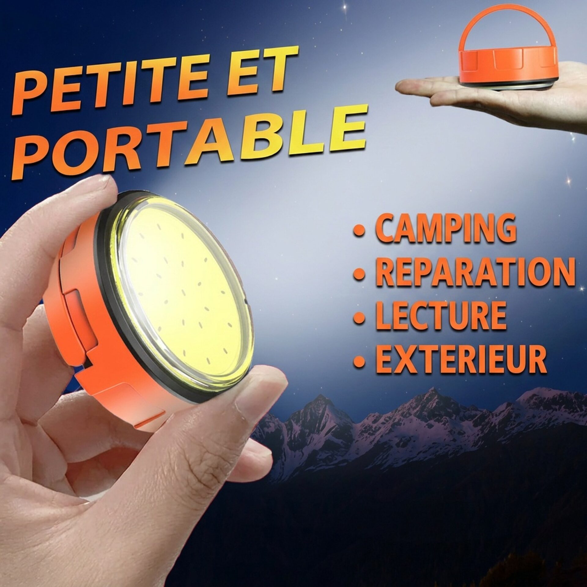 | Lampe de Poche Mini Lampe de Poche de Camping – Image 3