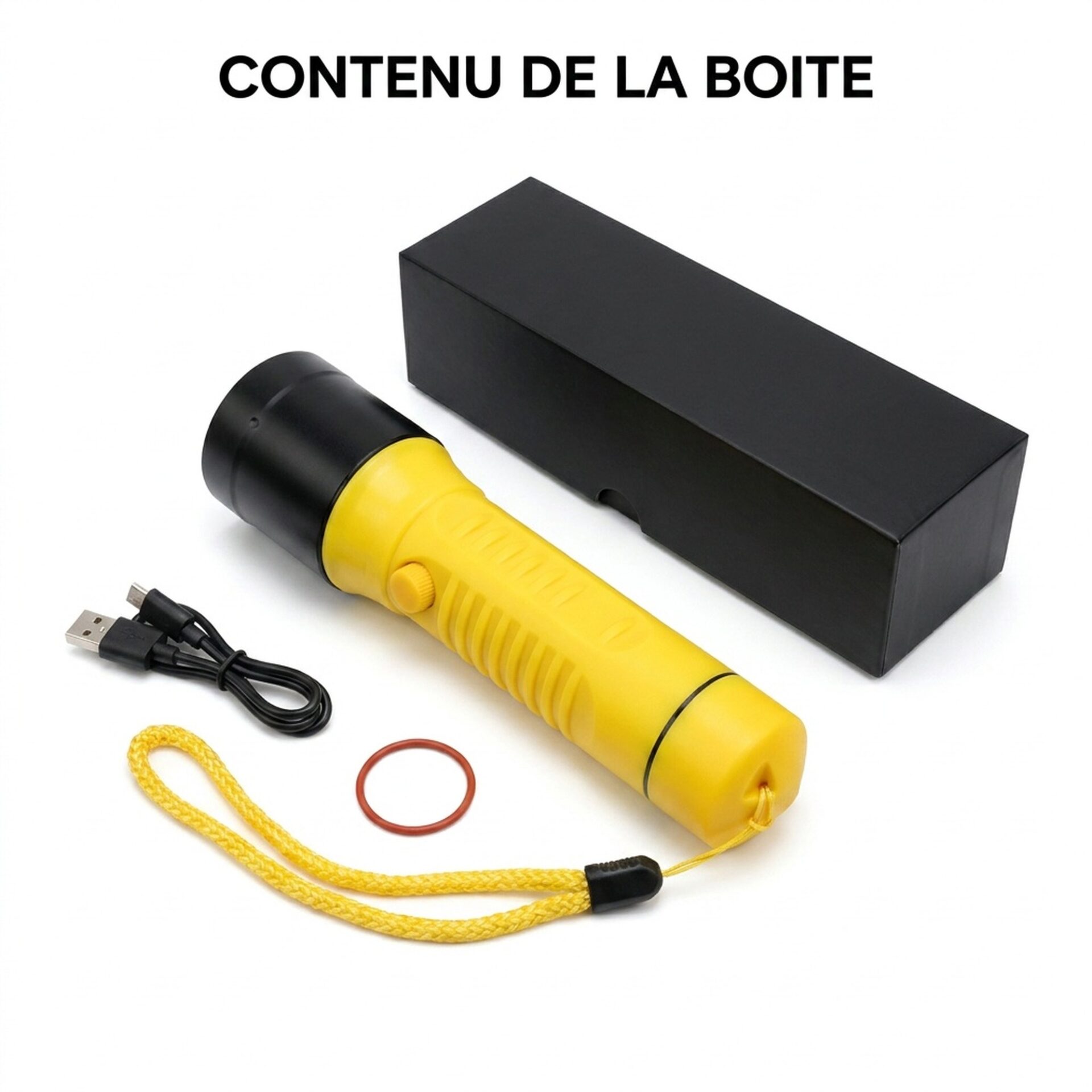 | Lampe de Poche Lampe Torche de Plongée LED Pro – Image 7