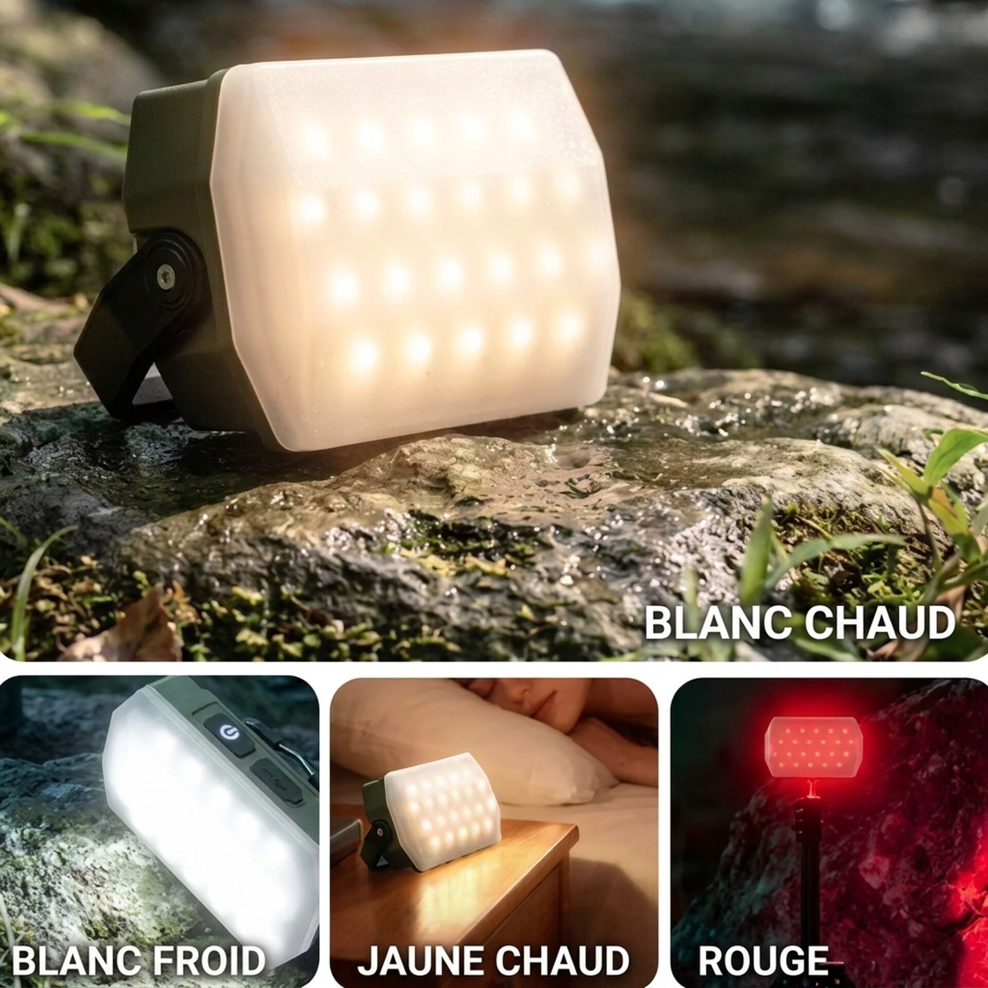| Lampe de Poche Lampe de Camping Portable Magnétique – Image 3