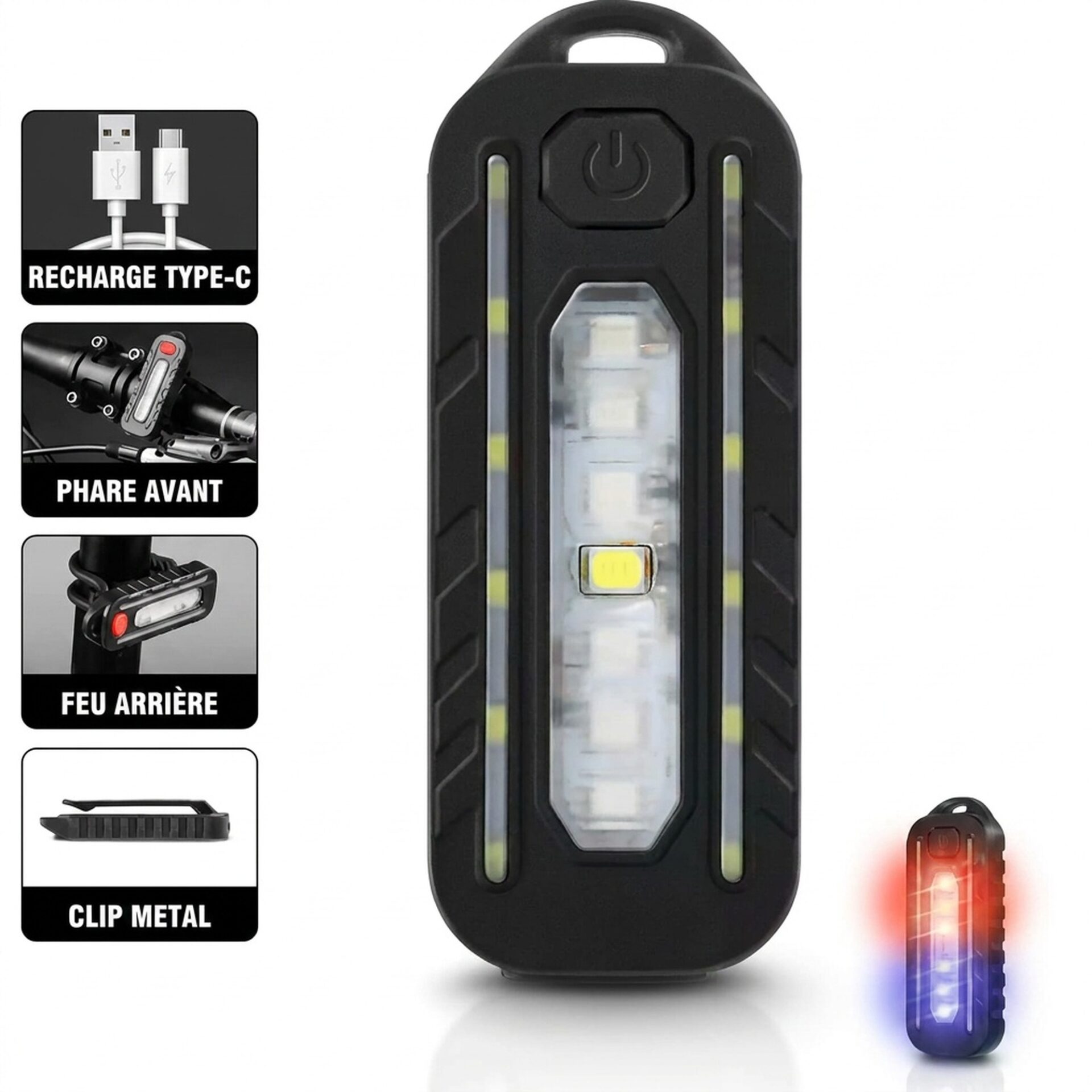 | Lampe de Poche Lampe de Poche LED Porte-Clés – Image 2
