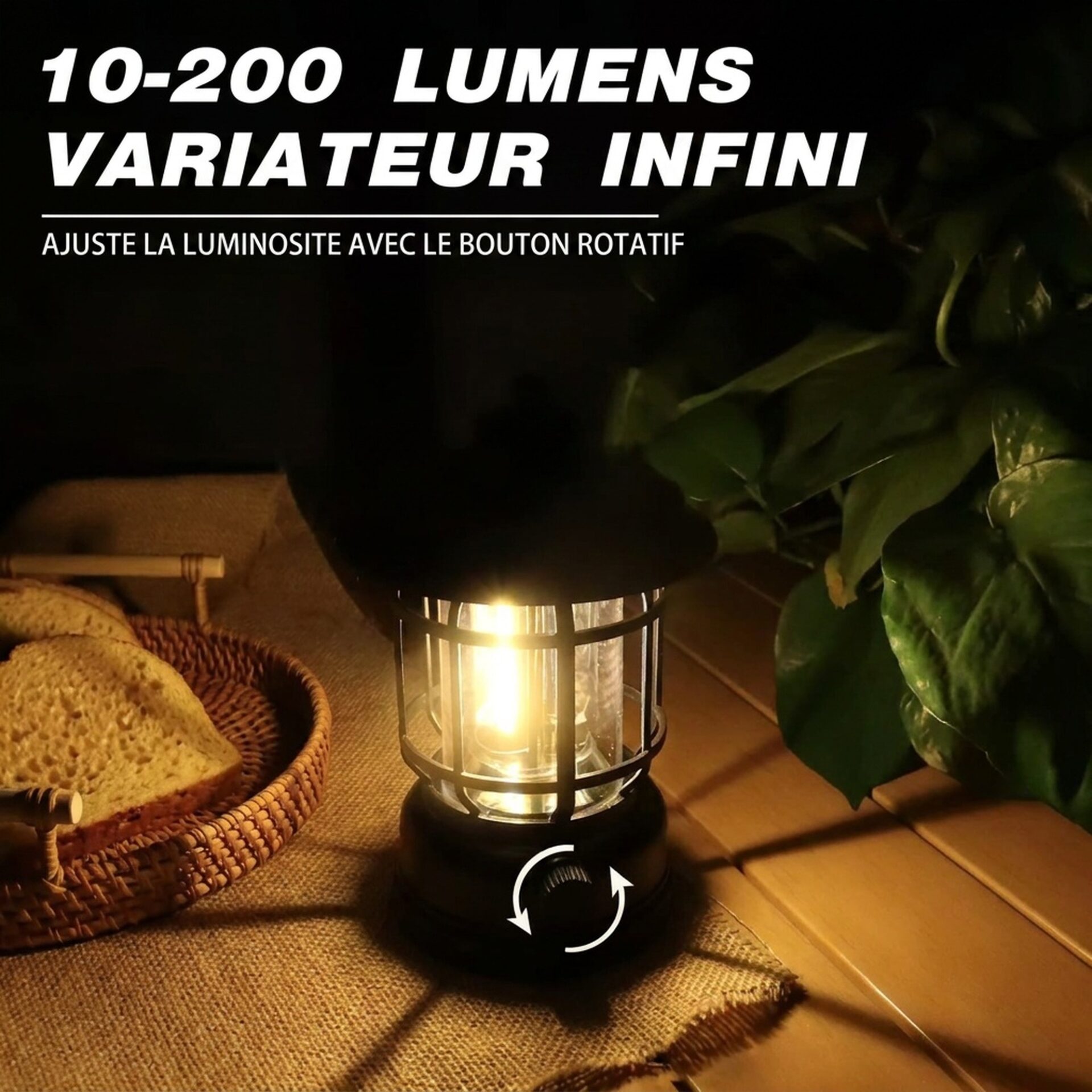 | Lampe de Poche Lanterne de Camping COB Rechargeable – Image 7