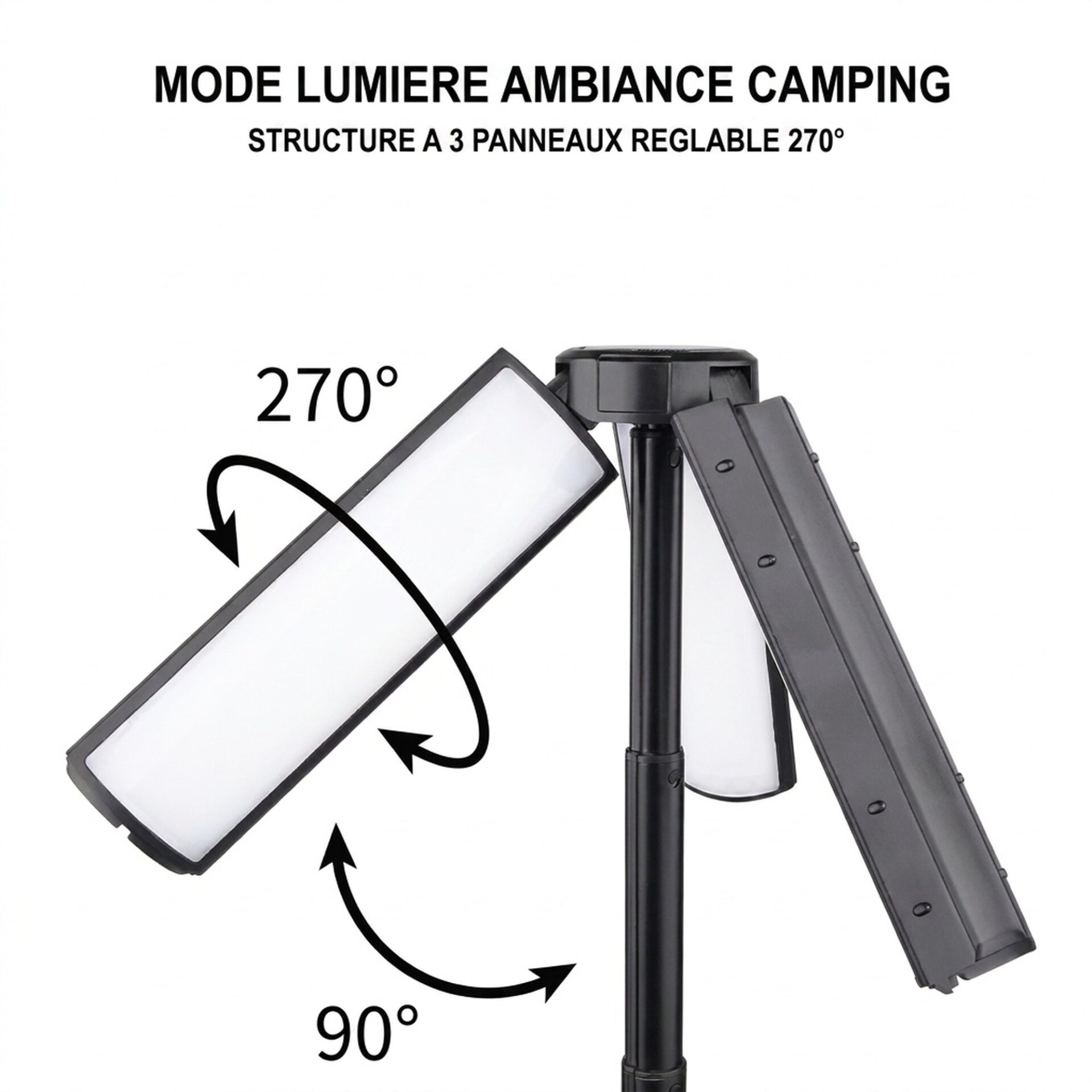 | Lampe de Poche Lanterne Télescopique de Camping – Image 5