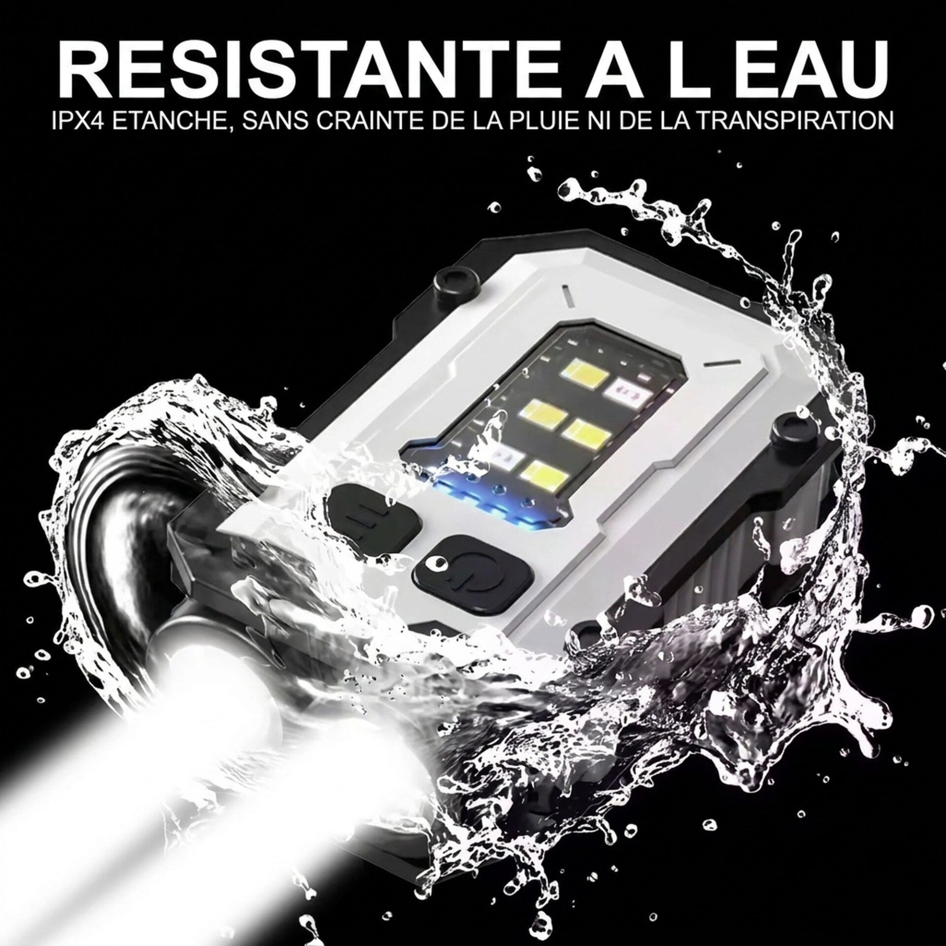 | Lampe de Poche Mini Lampe Torche Multifonctions – Image 7