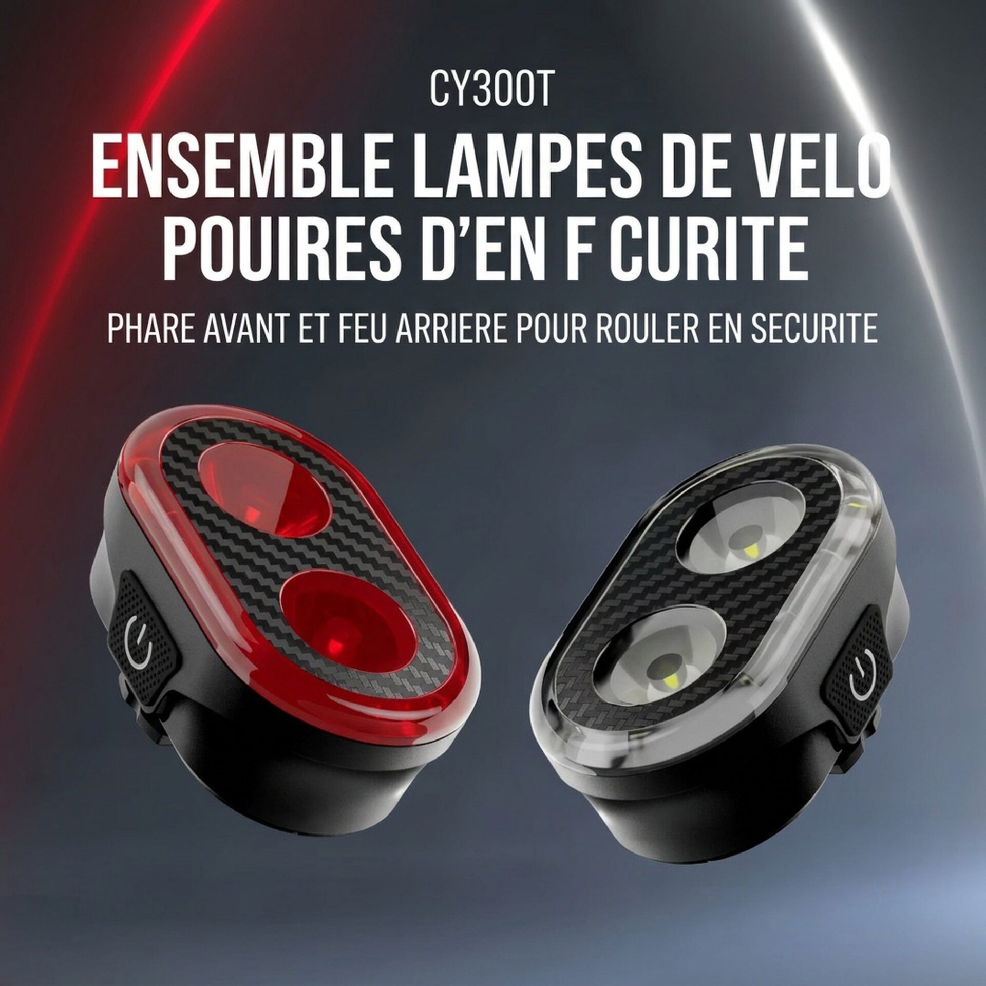 | Lampe de Poche Ensemble Lampes de Vélo – Image 3